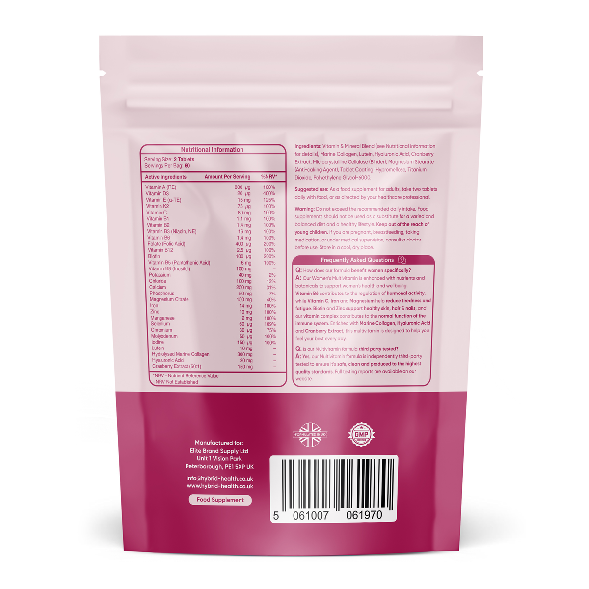 Hybrid Health Women's Multivitamin — product image 6