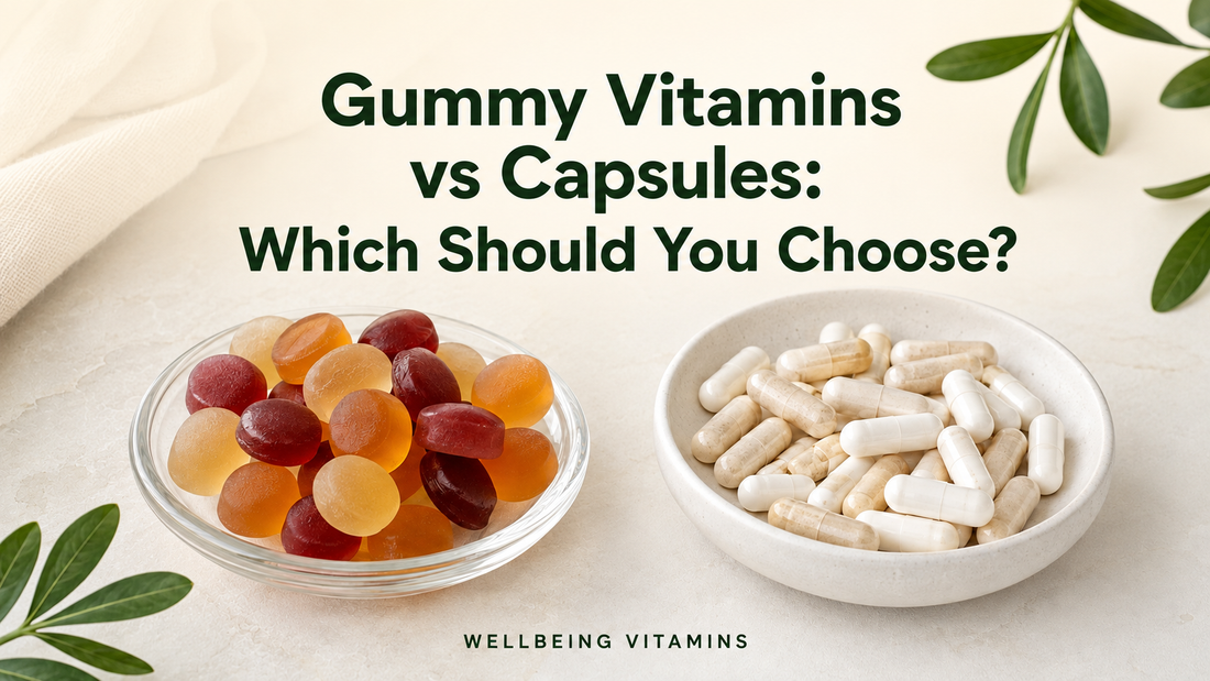 Gummy vitamins and capsules comparison guide