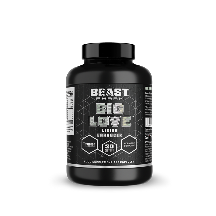 Beast Pharm BIG LOVE Men’s Hormone Support – 120 Capsules — example product from Beast Pharm
