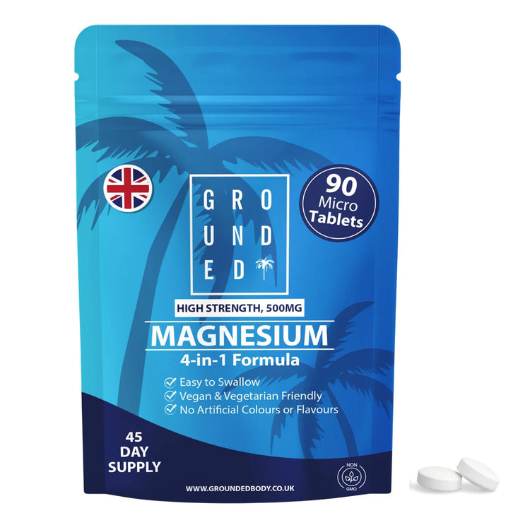 Grounded Body 4-in-1 Magnesium 90 micro tablets