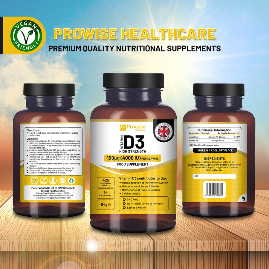 Vitamin D product range