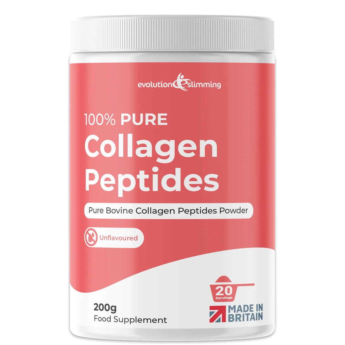 Evolution Slimming 100% Pure Collagen Peptides Powder 200g tub