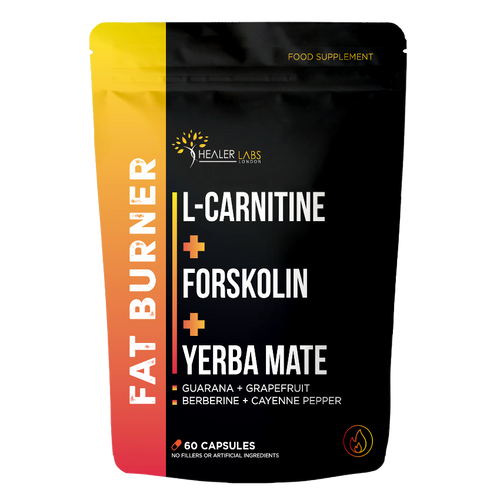 Healer Labs London Fat Burner with L-Carnitine – product image 1