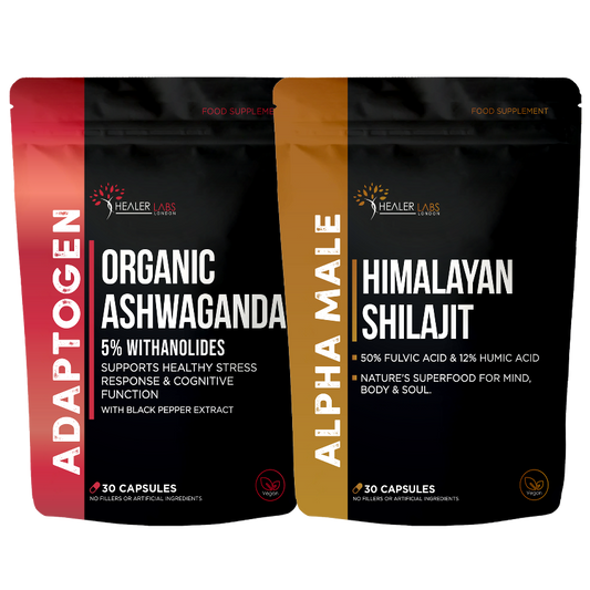 Healer Labs London Himalayan Shilajit & Ashwagandha Stack – product image 1