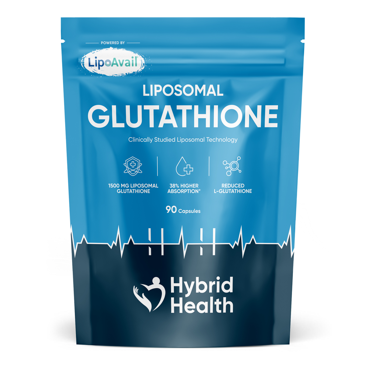 Hybrid Health Liposomal Glutathione — product pack