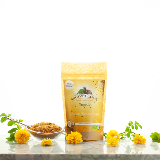 Marvellous Superfood Organic Coconut Blossom Sugar – coconut blossom sugar pouch