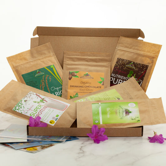 Marvellous Superfood FIT BOX – open Mini selection box