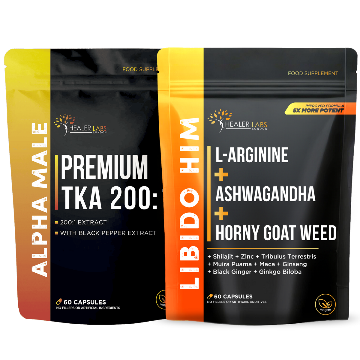 Healer Labs London Natural Libido Boost Stack – product image
