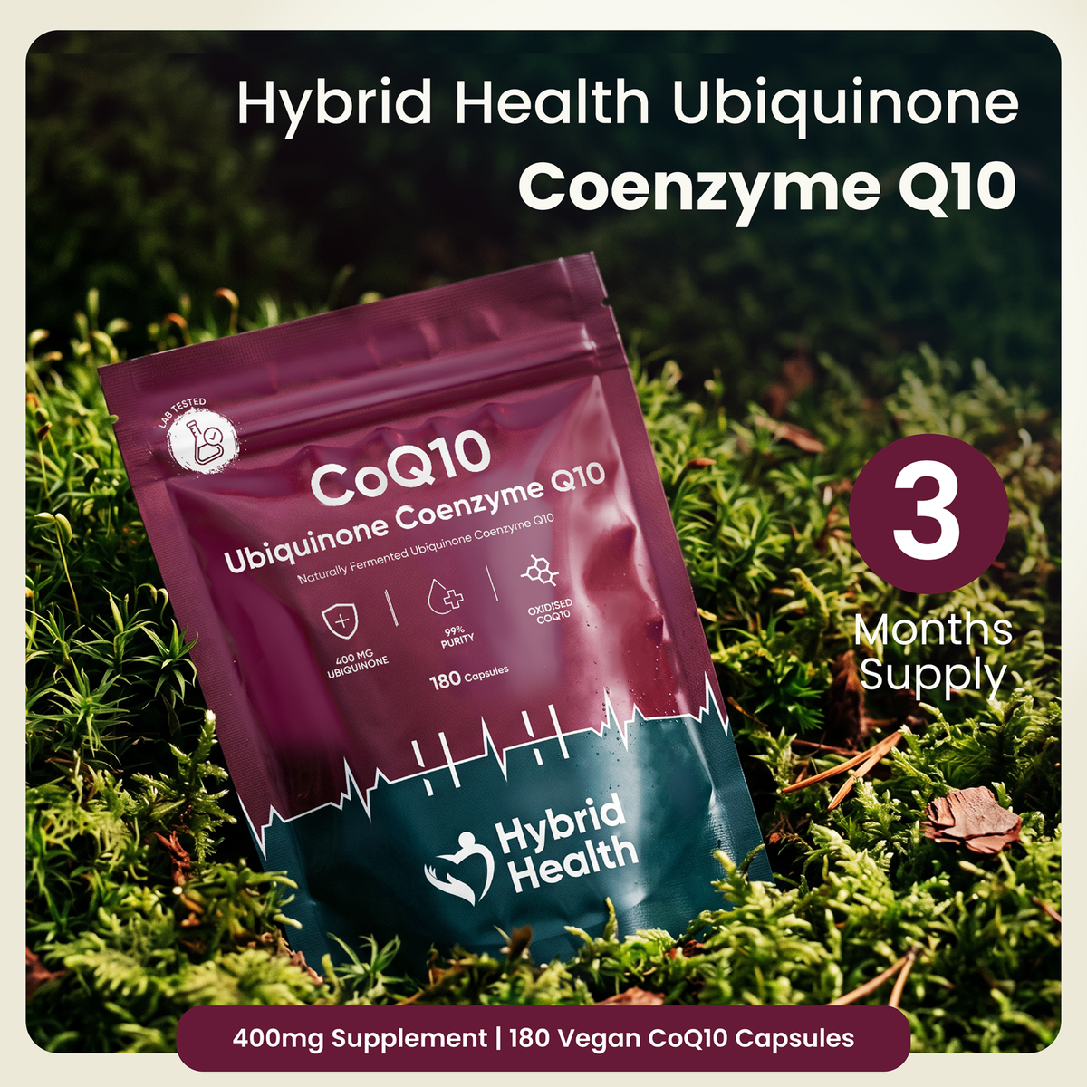 Hybrid Health CoQ10 Ubiquinone — product image 4