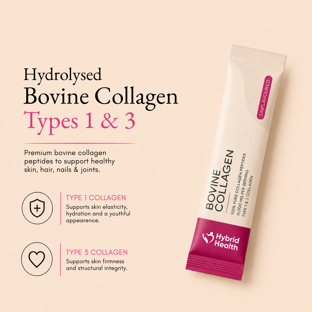 Hybrid Health Bovine Collagen Sachets — product image 2