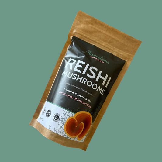 Marvellous Superfood Organic Reishi Mushroom Powder – reishi mushroom powder pouch