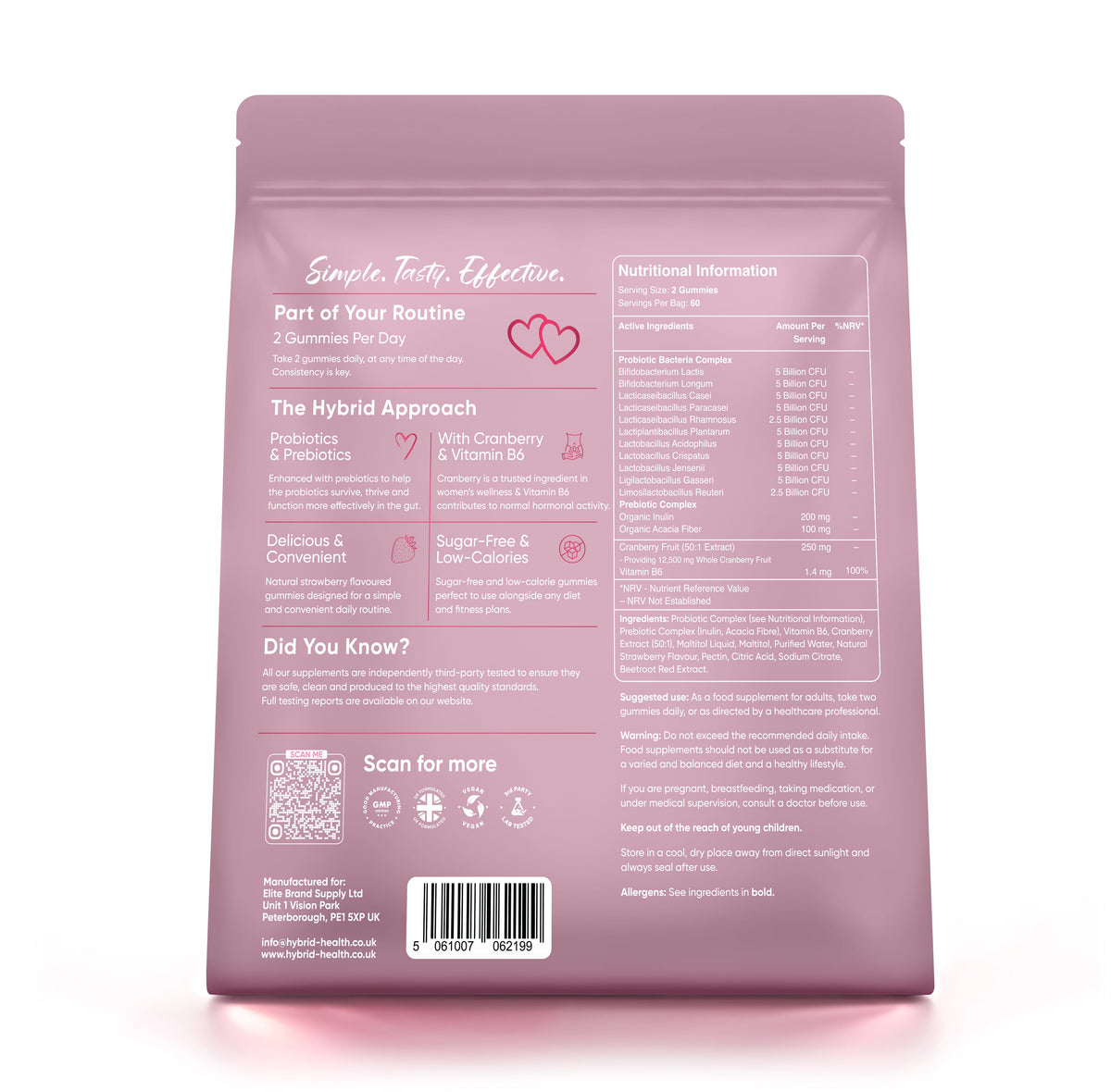 Hybrid Health Women's Probiotics Gummies — product image 7