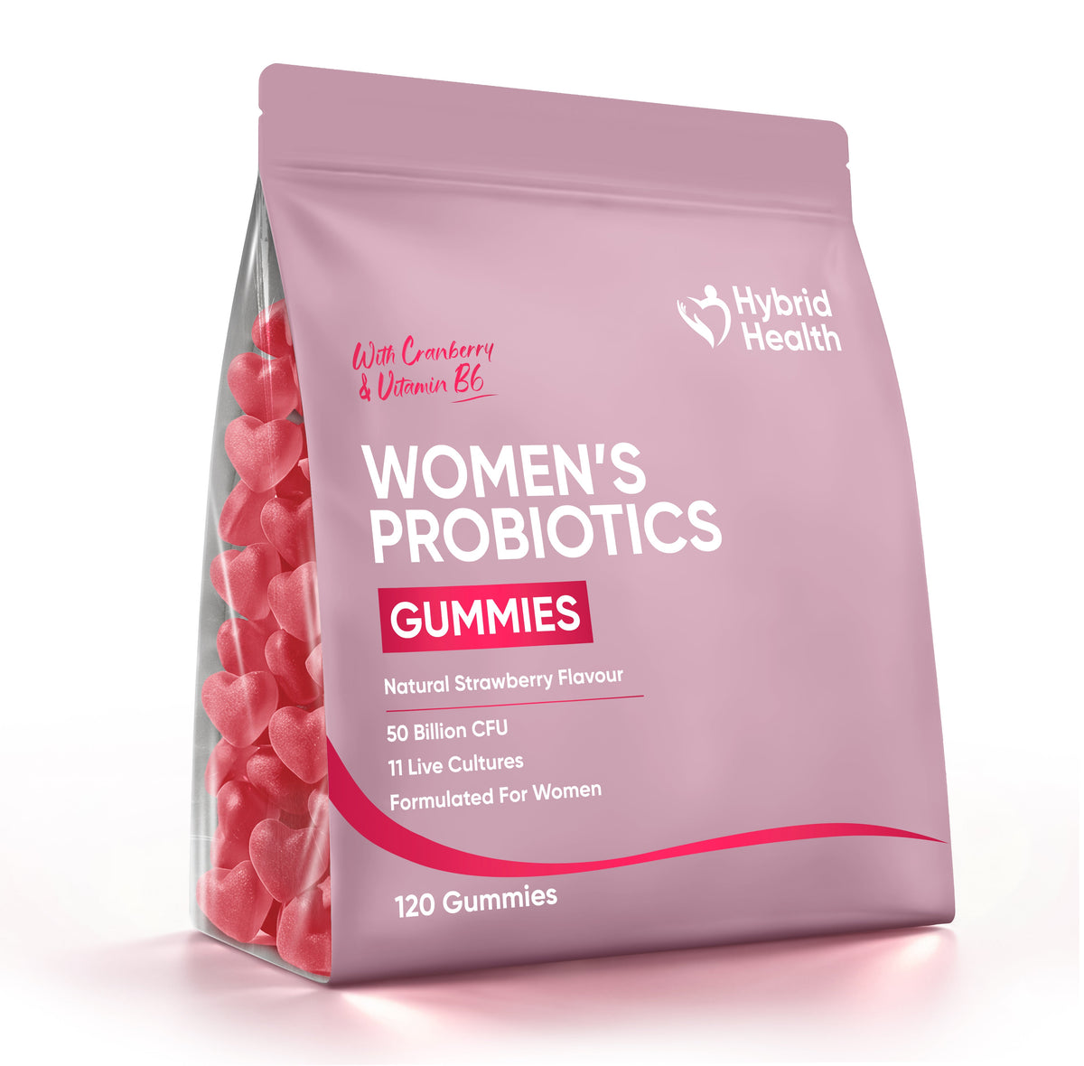Hybrid Health Women's Probiotics Gummies — product pack