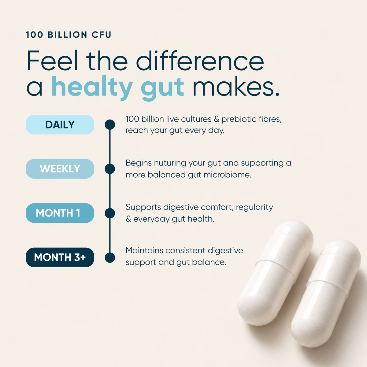 Hybrid Health Probiotics & Prebiotics — product image 3
