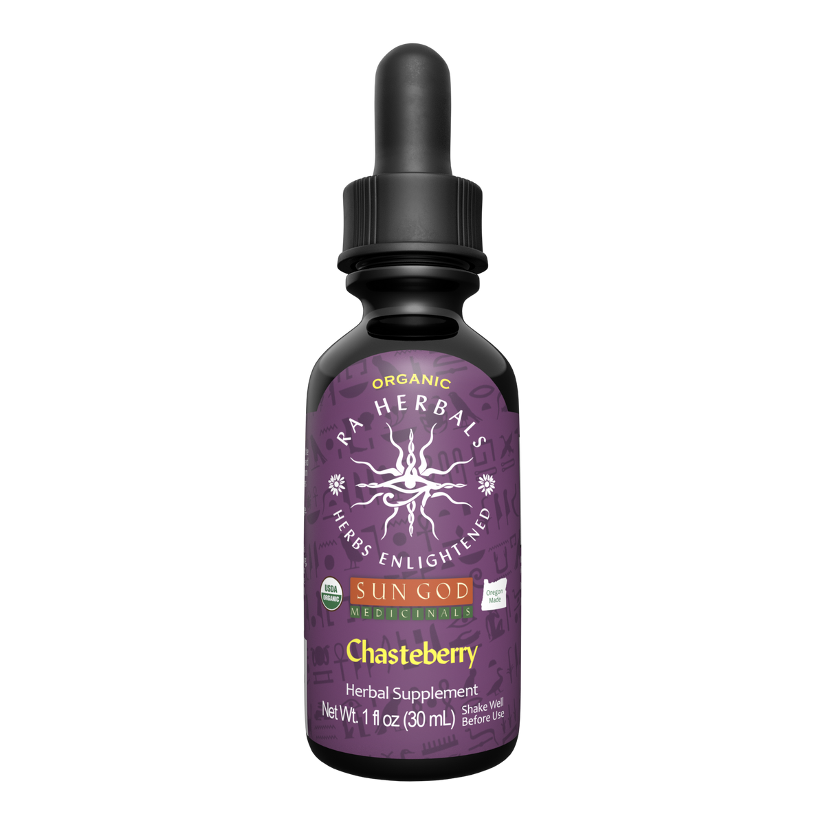 Sun God Medicinals Organic Chasteberry (Vitex) Tincture – 30ml