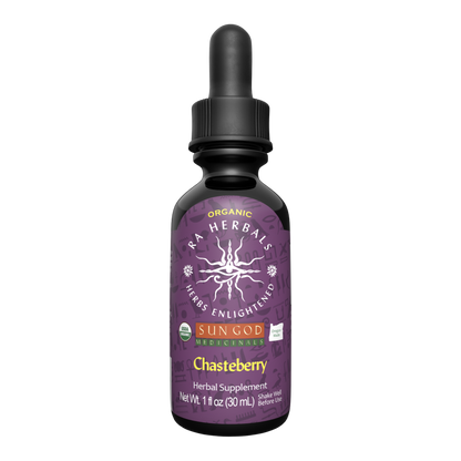 Sun God Medicinals Organic Chasteberry (Vitex) Tincture – 30ml