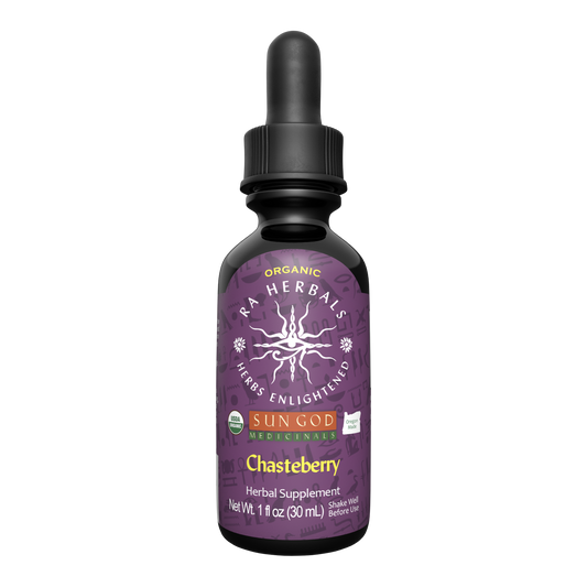 Sun God Medicinals Organic Chasteberry (Vitex) Tincture – 30ml