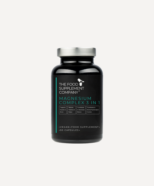 The Food Supplement Company Magnesium 3-in-1 – 90 Capsules – product packaging