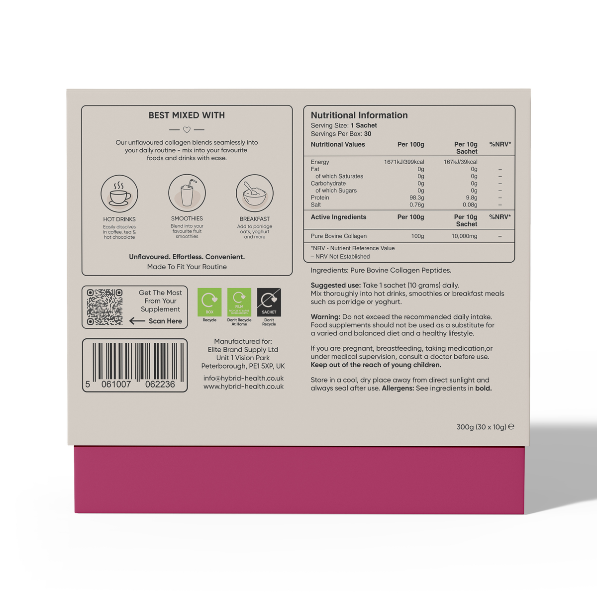 Hybrid Health Bovine Collagen Sachets — product image 7