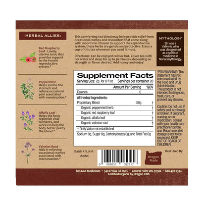 Sun God Medicinals Eir Moon Organic Herbal Tea – 56g
