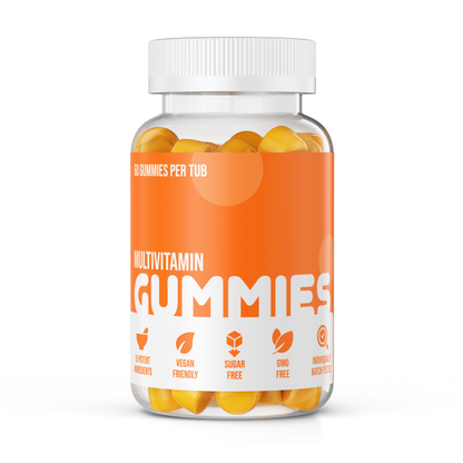 Nuke Nutrition Mango Multivitamin Gummies – 60 Gummies – product packaging