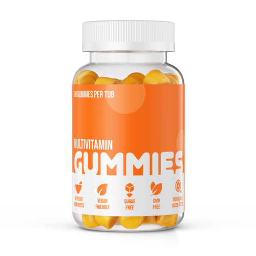 Nuke Nutrition Mango Multivitamin Gummies – 60 Gummies – product packaging