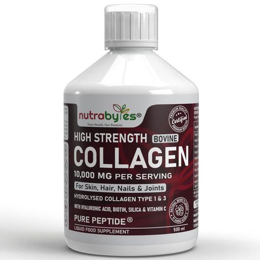 NUTRABYTES liquid bovine collagen 10000mg berry flavour