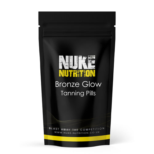 Nuke Nutrition Bronze Glow Supplement Capsules – product packaging