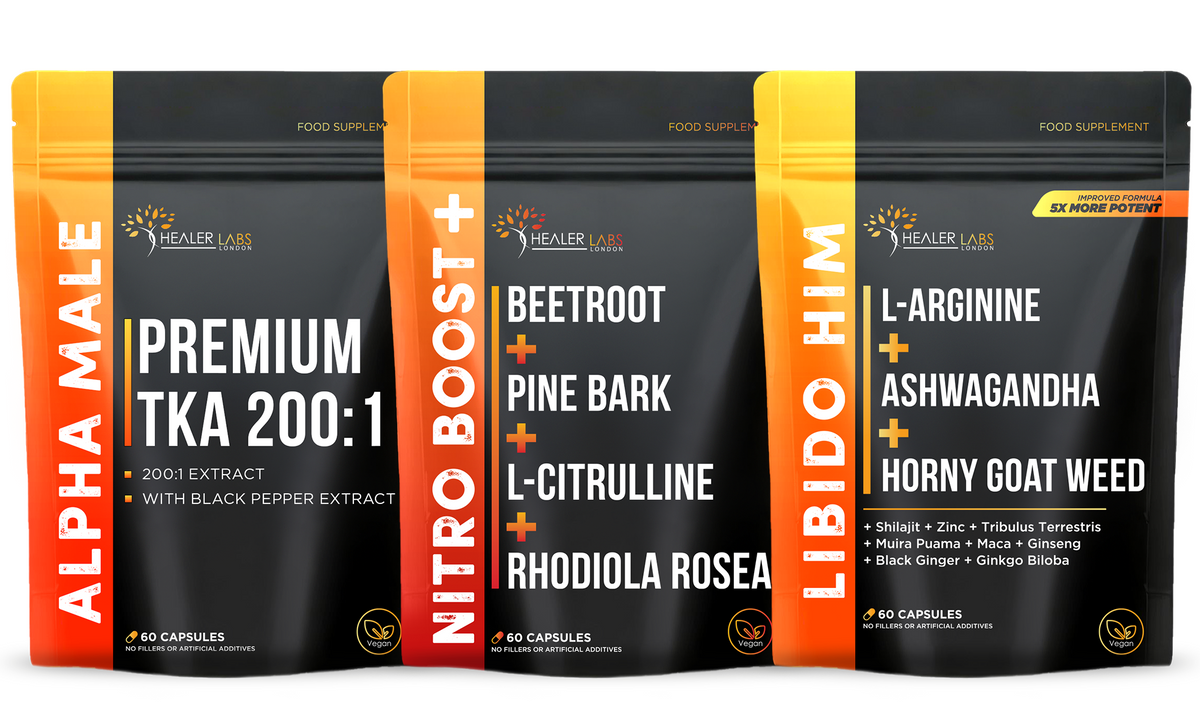 Healer Labs London Male Performance Stack – product image