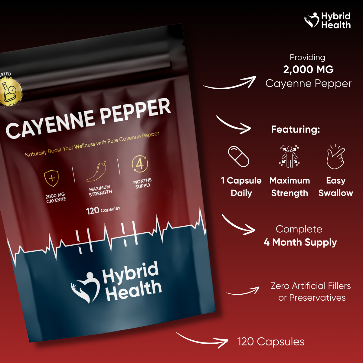 Hybrid Health Cayenne Pepper — product image 2