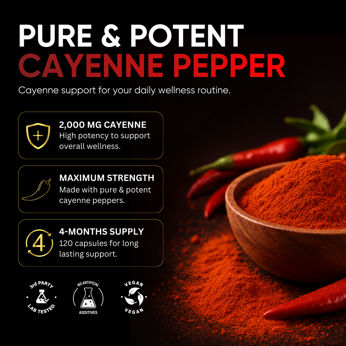 Hybrid Health Cayenne Pepper — product image 3