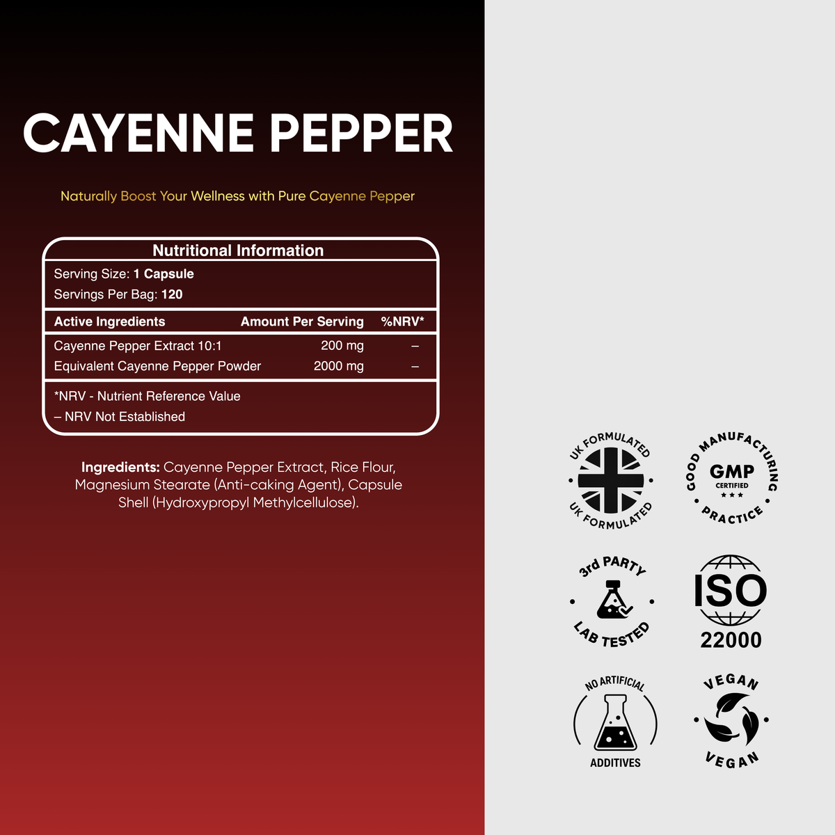 Hybrid Health Cayenne Pepper — product image 5