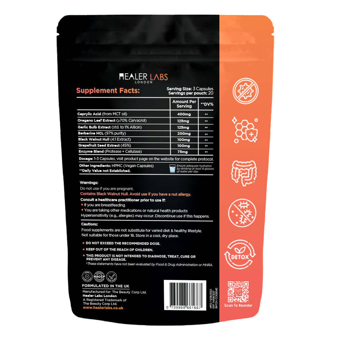 Healer Labs London Candida Support – product image 3