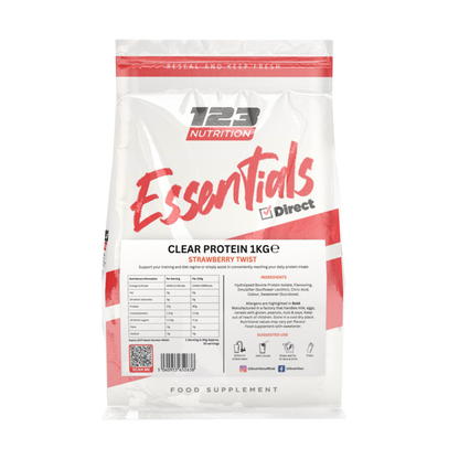 Clear Protein Isolate 1kg in Strawberry Twist flavour
