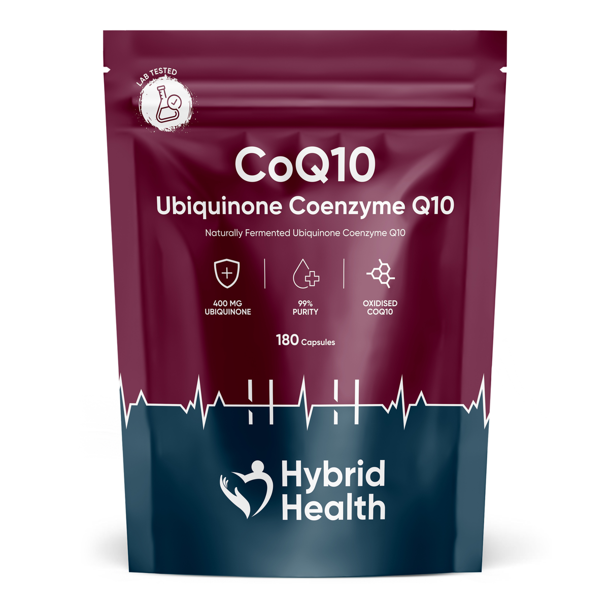 Hybrid Health CoQ10 Ubiquinone — product pack