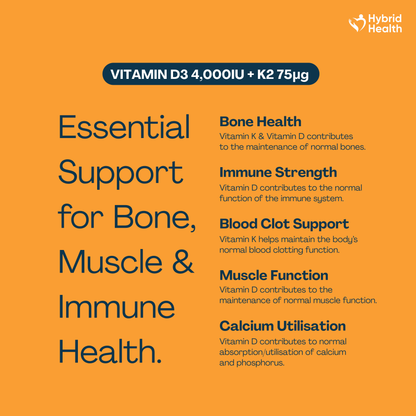Hybrid Health Vitamin D3 + K2 — product image 3