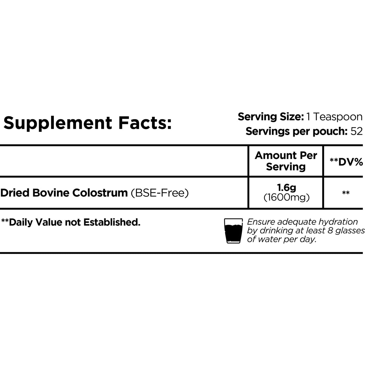 Healer Labs London Bovine Colostrum Powder – product image 3
