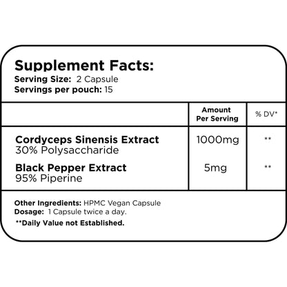 Healer Labs London Cordyceps Sinensis – product image 3