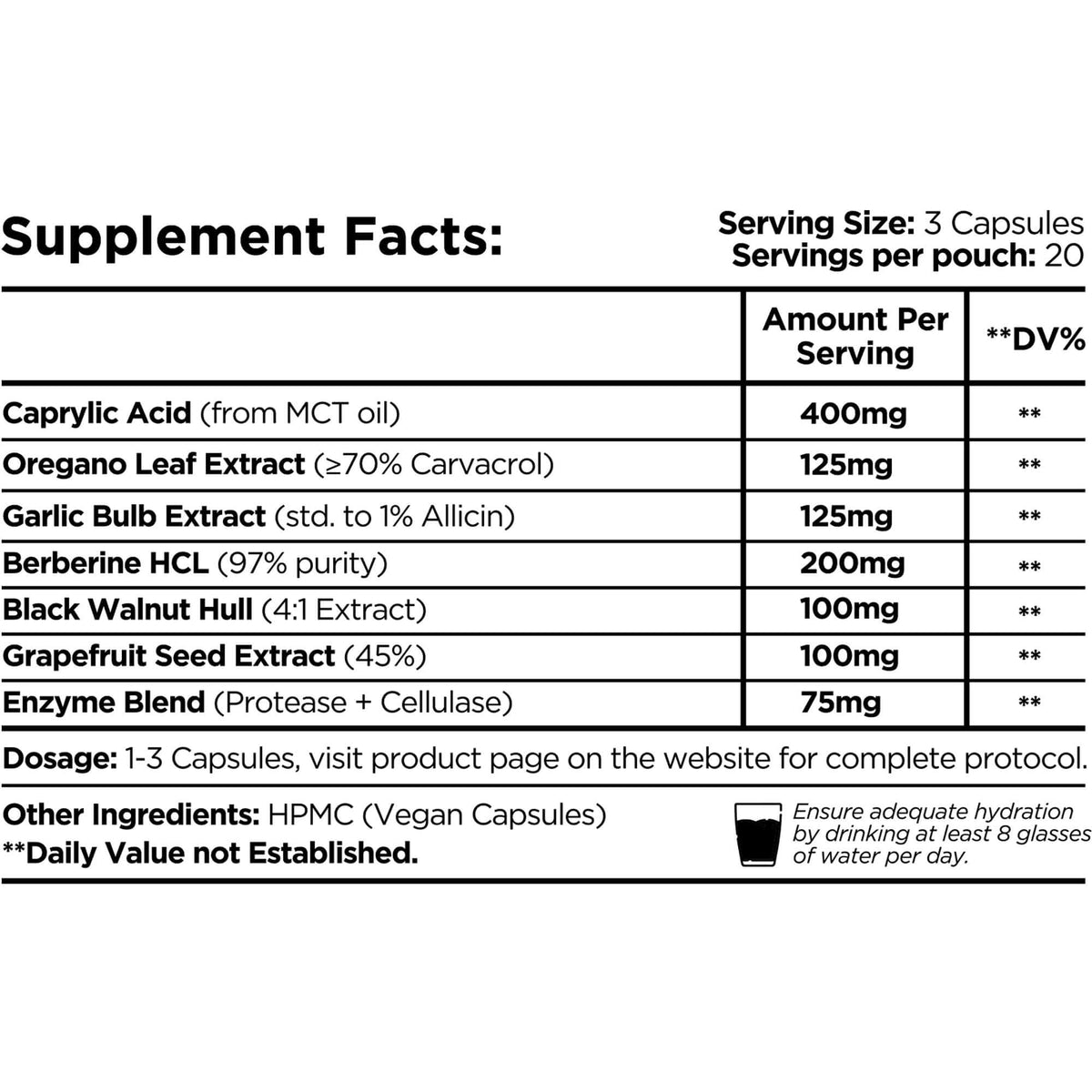 Healer Labs London Candida Support – product image 4