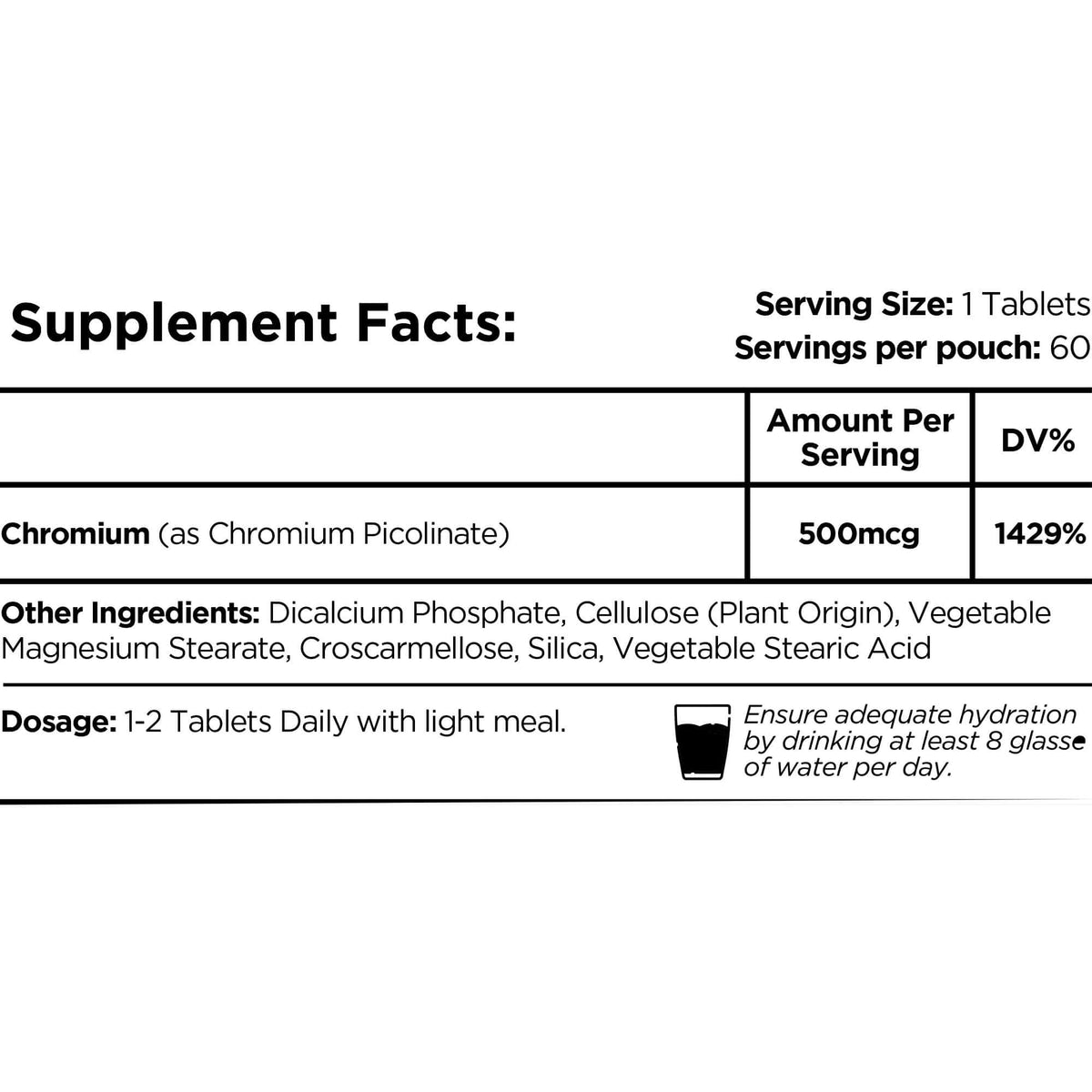 Healer Labs London Chromium Picolinate – product image 3