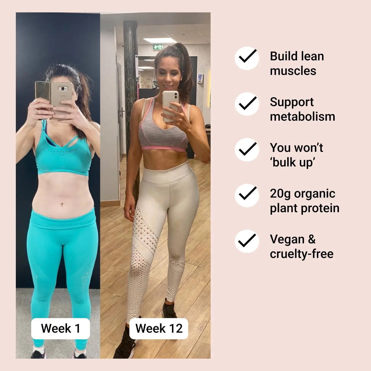 Raw Beauty Lab Vegan Protein & Collagen Builder – manufacturer promotional information