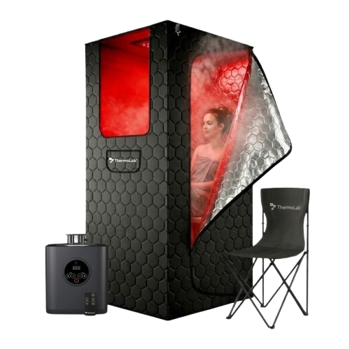 ThermoLab AuraCore™  6FT Pro Portable Home Steam Sauna