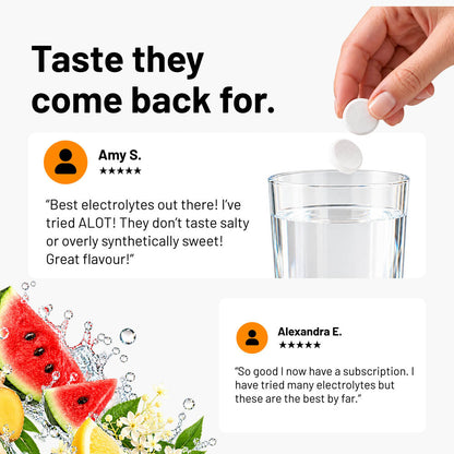 HIRO Hydration Multi-Flavour – Triple Pack – customer review graphic