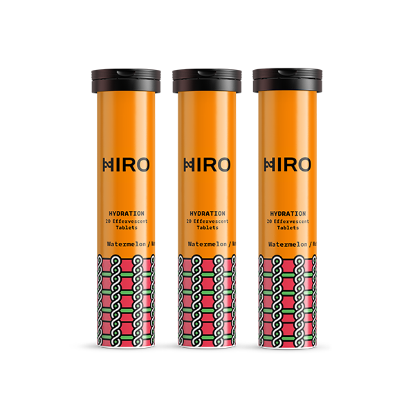 HIRO Hydration Watermelon – Triple Pack – product packaging