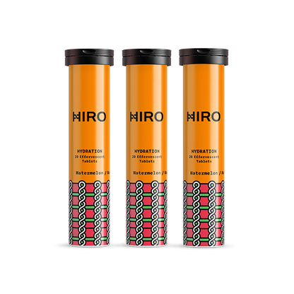 HIRO Hydration Watermelon – Triple Pack – product packaging