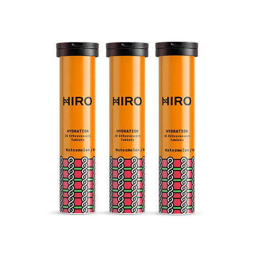 HIRO Hydration Watermelon – Triple Pack – product packaging