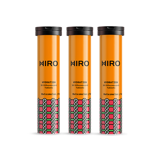 HIRO Hydration Watermelon – Triple Pack – product packaging