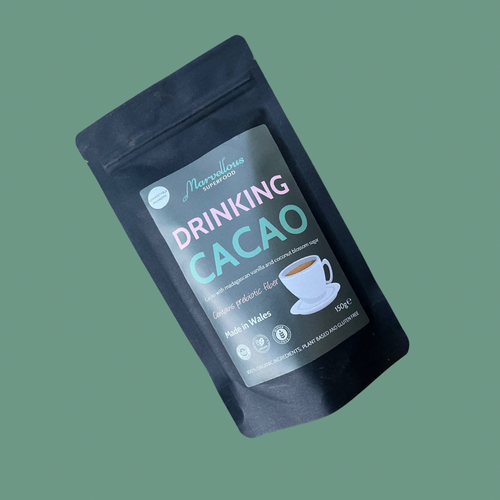 Marvellous Superfood Drinking Cacao – drinking cacao pouch