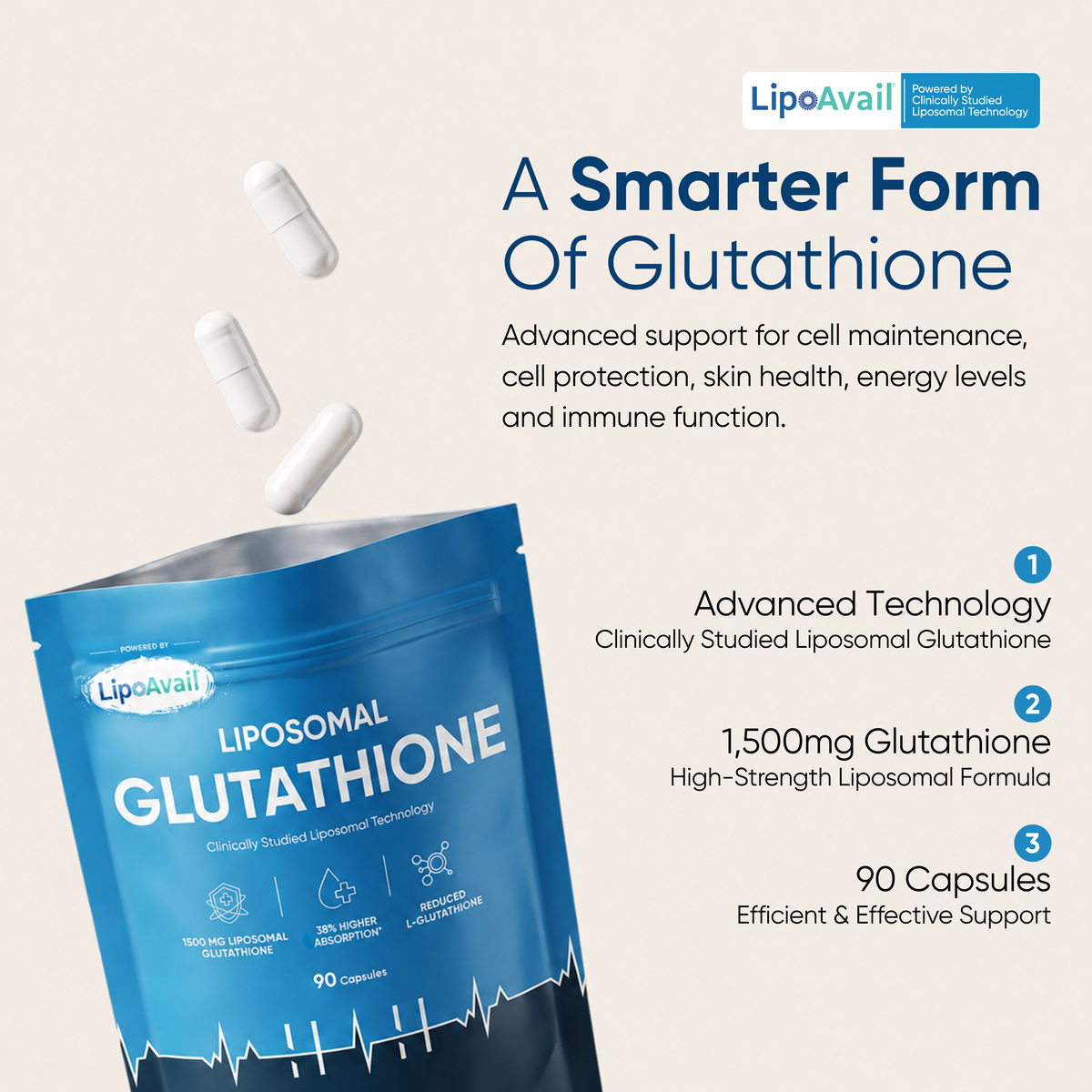 Hybrid Health Liposomal Glutathione — product image 2