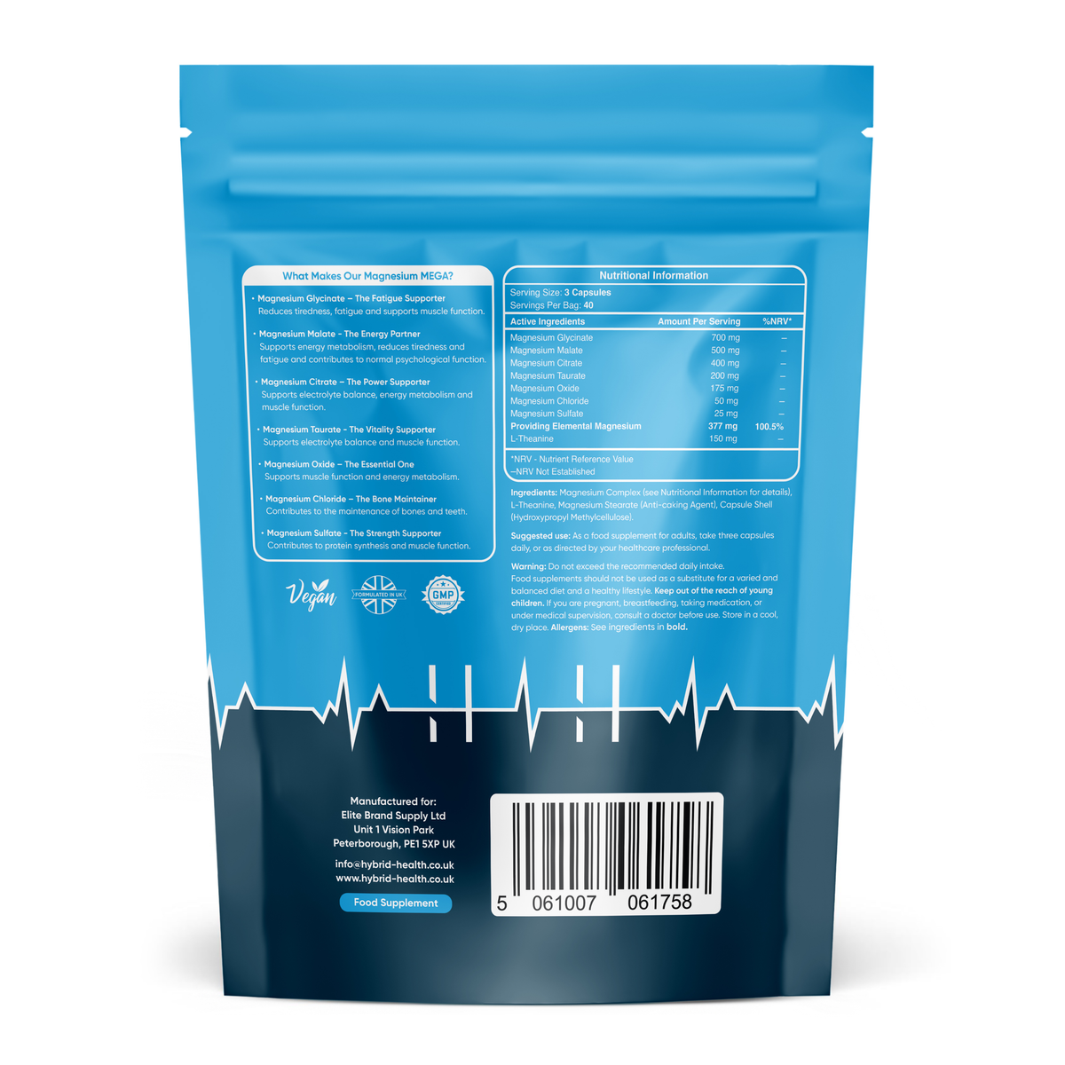 Hybrid Health Magnesium Glycinate 8-in-1 — product image 6